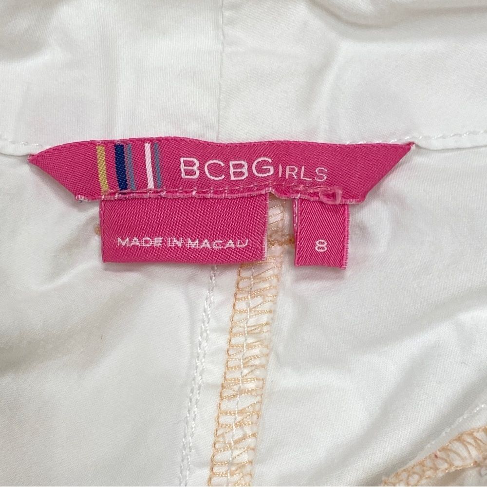 TALL GIRLS ALERT!! BCBG White Y2K Low-Rise Cargo Parachute Pants Sz 8 TALL - Picture 8 of 10